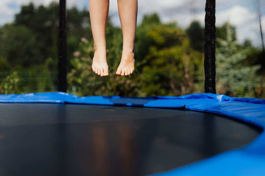 Veiligheidstips voor het gebruik van een Berg trampoline